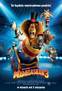 Plakat Filmu Madagaskar 3 (2012)